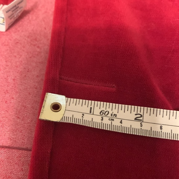 Cranberry Velvet Snap Front Cardigan is Beautiful! Vee Neckline, Soft & Cozy! - Picture 9 of 11